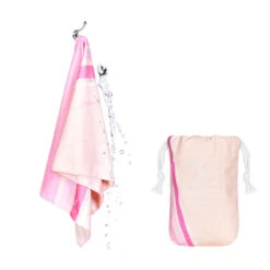 Dock & Bay Outlet Cooling Sports Towel - Go Faster - Sprint Pink - Outlet