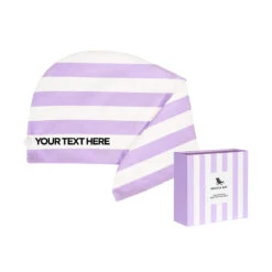 Dock & Bay Personalised Dock & Bay Hair Wraps - Lombok Lilac - Customised Embroidery Personalised For You