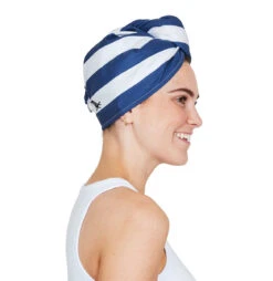Dock & Bay Dock & Bay Hair Wraps - Whitsunday Blue