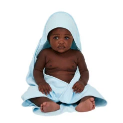 Dock & Bay Outlet Dock & Bay Baby Hooded Towels - Bestie Blue - Outlet