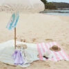 Dock & Bay Dock & Bay Picnic Bundle - Bora Bora Beige Blanket + 4 Cabana Towels - Set A -Dock & Bay Shop 01 INSITU22 BUNDLE PICNIC CAB LTBGE TOWLB CAB A 001 X3