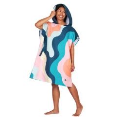 Dock & Bay Dock & Bay Poncho Adults - Get Wavy