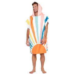 Dock & Bay Dock & Bay Poncho Adults - Rise & Shine