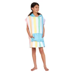 Dock & Bay Dock & Bay Poncho Kids - Unicorn Waves