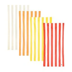 Dock & Bay Dock & Bay Quick Dry Towels - Seaside Sunrise (Set Of 4) -Dock & Bay Shop 01 TOWLB CAB 4SET ORANGE
