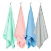 Dock & Bay Dock & Bay Quick Dry Towels - Essential - Set (4) -Dock & Bay Shop 01 TOWLF ESS 4SET hang X3
