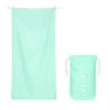 Dock & Bay Dock & Bay Quick Dry Towels - Rainforest Green -Dock & Bay Shop 01 TOWLF ESS GREEN combo linepouch lg X3