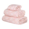 Dock & Bay Outlet Dock & Bay Bath Towels - Set Of 3 (3) - Outlet -Dock & Bay Shop 01 TOWLH HID PINK 3SET X3
