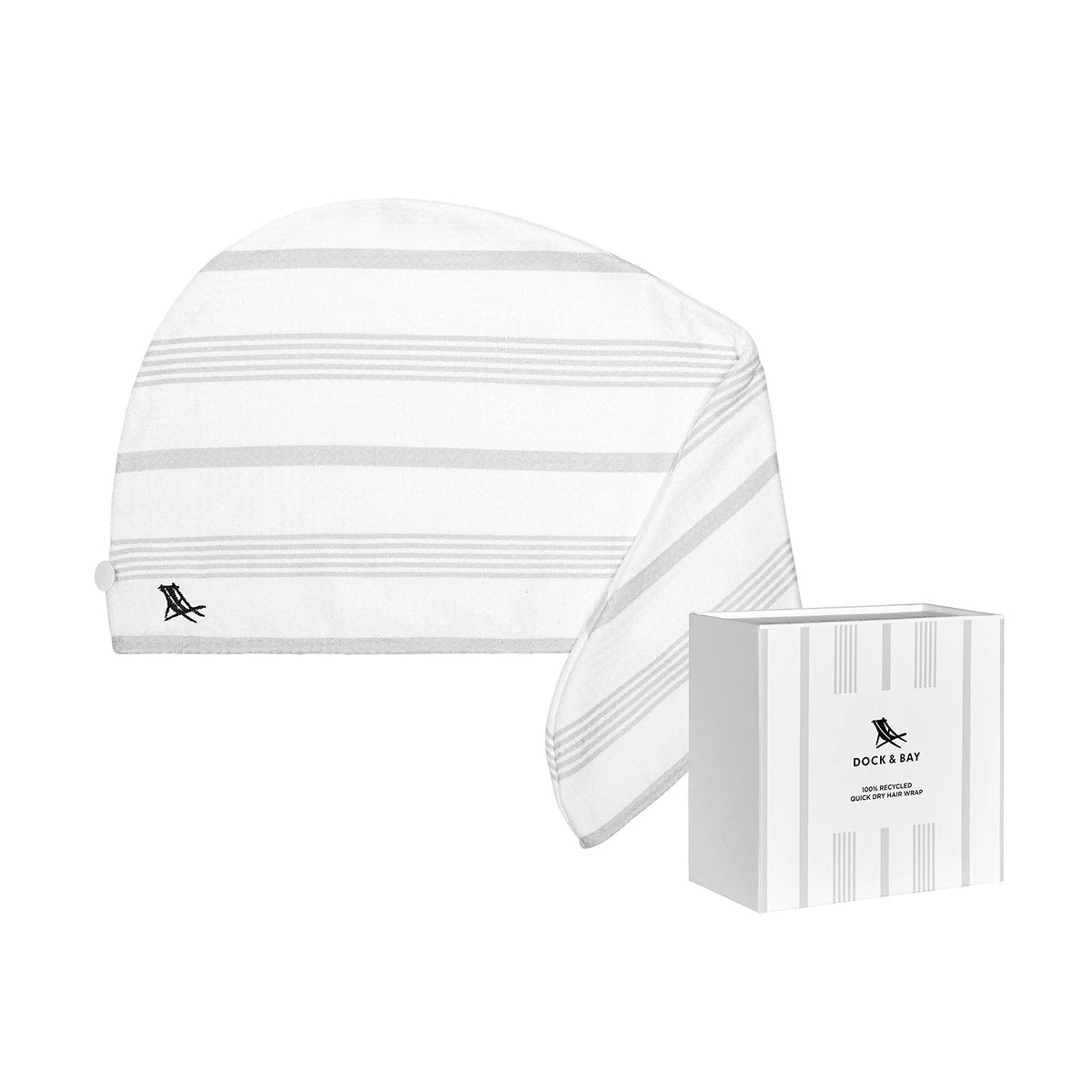 Dock & Bay Outlet Dock & Bay Quick Dry Hair Wrap - Home - Jasmine White - Outlet 4 Dock & Bay Outlet Dock & Bay Quick Dry Hair Wrap - Home - Jasmine White - Outlet - Image 2