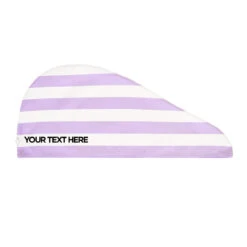 Dock & Bay Personalised Dock & Bay Hair Wraps - Lombok Lilac - Customised Embroidery Personalised For You -Dock & Bay Shop 03 HAIRW CAB LTPPL flat PERS X3