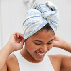 Dock & Bay Dock & Bay Hair Wraps - Daisy Daze -Dock & Bay Shop 03 HOME23 HAIRW FLO DAISY 027 SQ X3