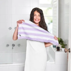 Dock & Bay Kids Dock & Bay Kids Hair Wraps - Lombok Lilac 15 Dock & Bay Kids Dock & Bay Kids Hair Wraps - Lombok Lilac -Dock & Bay Shop 03 KIDSHOME22 HAIRW CAB KIDS LTPPL S2 002 SQ X3