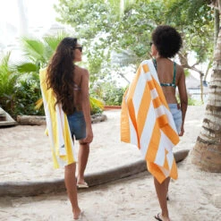 Dock & Bay Dock & Bay Quick Dry Towels - Seaside Sunrise (Set Of 4) -Dock & Bay Shop 03 TULUM17 TOWLB CAB S2 011 SQ X3