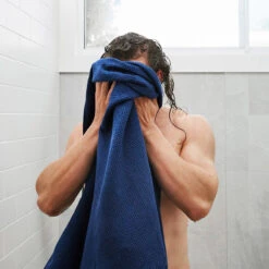 Dock & Bay Dock & Bay Bath Towels - Nautical Navy -Dock & Bay Shop 04 MUSEHOME22 TOWLH CLA NAVY 24 SQ VIDEO X3 6e4b300b 0605 4f36 88a8 5c6447c009bf