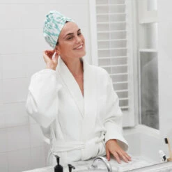 Dock & Bay Dock & Bay Hair Wraps - Soft Seafoam -Dock & Bay Shop 05 HOMEAUS23 HAIRW SUE SEAFOAM MADDIE 017 SQ X3