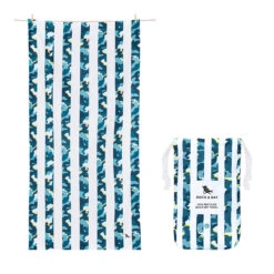 Dock & Bay Dock & Bay Kids Beach Towels - Scribble Showdown (4) -Dock & Bay Shop 05 TOWLB KID CAMO combo linepouch lg X3