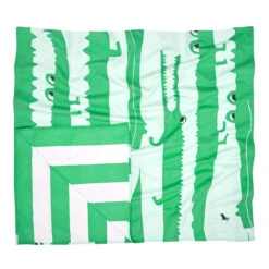 Dock & Bay Dock & Bay Kids Beach Towels - Laters Gators -Dock & Bay Shop 05 TOWLB KID CROC flatfold X3