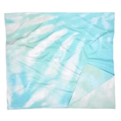 Dock & Bay Dock & Bay Quick Dry Towels - Swirled Seas -Dock & Bay Shop 05 TOWLB TYD BLUE flatfold X3