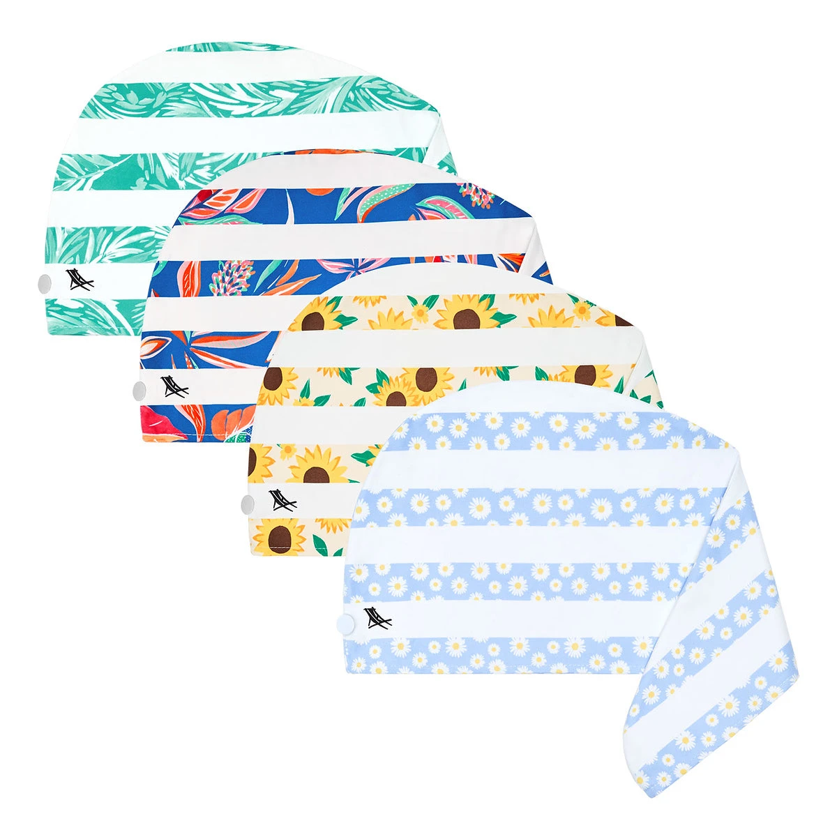 Dock & Bay Dock & Bay Hair Wraps - Sunflower Solstice 8 Dock & Bay Dock & Bay Hair Wraps - Sunflower Solstice - Image 6