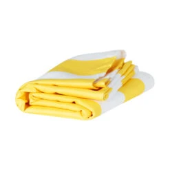 Dock & Bay Dock & Bay Quick Dry Towels - Boracay Yellow -Dock & Bay Shop 06 TOWLB CAB YELL fold X3
