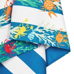 Dock & Bay Dock & Bay Kids Beach Towels - Beneath The Reef 25 Dock & Bay Dock & Bay Kids Beach Towels - Beneath The Reef -Dock & Bay Shop 06 TOWLB KID REEF detail X3