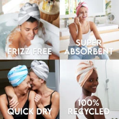 Dock & Bay Personalised Dock & Bay Hair Wraps - Lombok Lilac - Customised Embroidery Personalised For You -Dock & Bay Shop 07 HAIRW CAB2 PERS X3