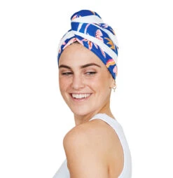 Dock & Bay Dock & Bay Hair Wraps - Tropical Bloom 21 Dock & Bay Dock & Bay Hair Wraps - Tropical Bloom -Dock & Bay Shop 07 HAIRW FLO BLOOM LIFE M 001 X3