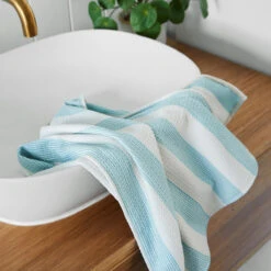 Dock & Bay Dock & Bay Bath Towels - Serene Seafoam -Dock & Bay Shop 07 HOME23 INSITU TOWLH CBH FOAM 003 SQ X3