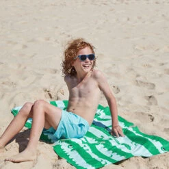 Dock & Bay Dock & Bay Kids Beach Towels - Wild Ones (4) -Dock & Bay Shop 07 KIDSBEACH22 TOWLB KID CROC 033 SQ X3