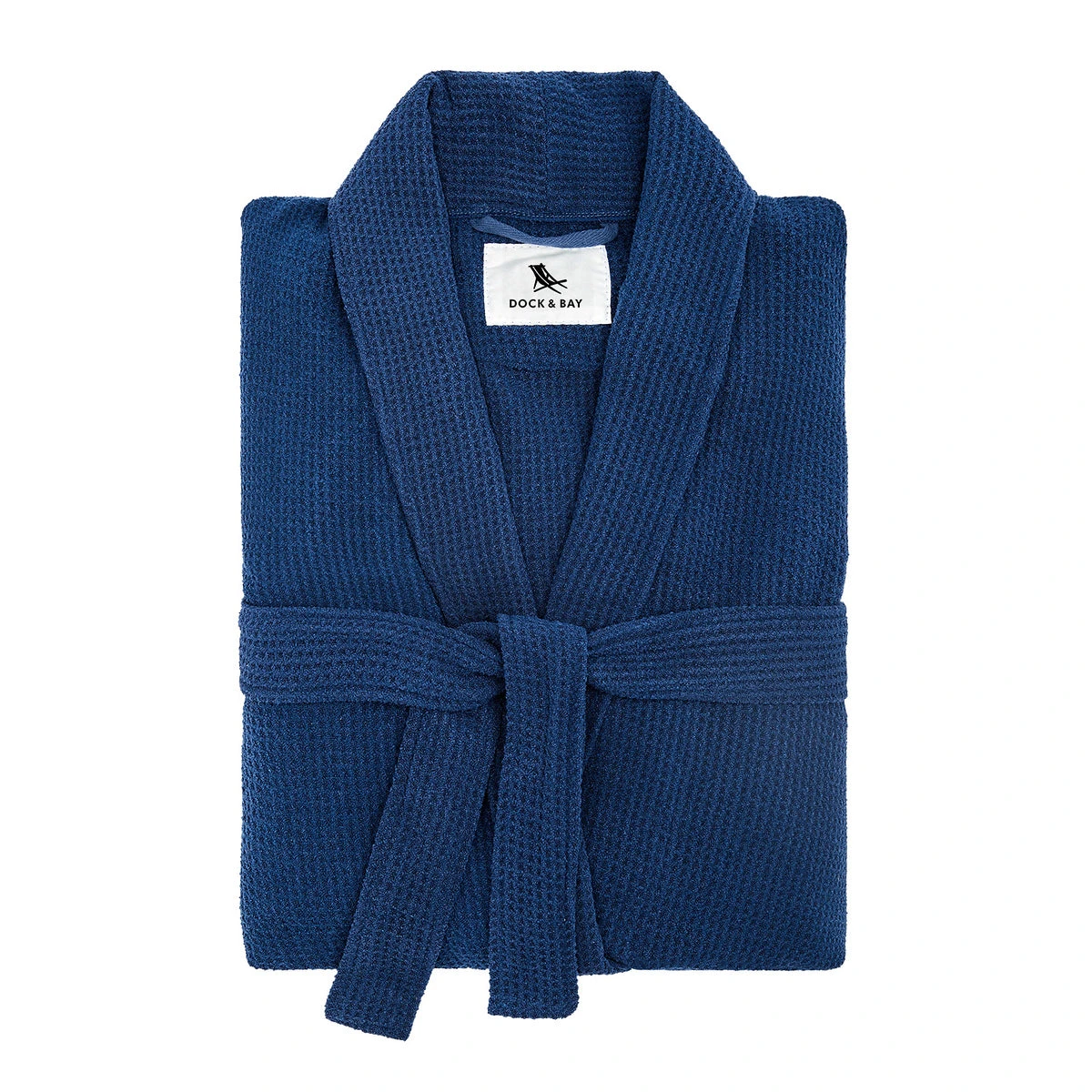 Dock & Bay Dock & Bay Bath Robe - Nautical Navy 9 Dock & Bay Dock & Bay Bath Robe - Nautical Navy - Image 7