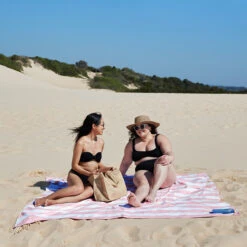 Dock & Bay Dock & Bay Quick Dry Towel For Two - Extra Extra Large - Malibu Pink 17 Dock & Bay Dock & Bay Quick Dry Towel For Two - Extra Extra Large - Malibu Pink -Dock & Bay Shop 07 SANDDUNES23 TOWLB CAB LTPNK XXL 015 X3