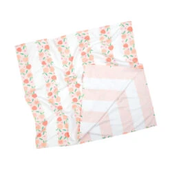 Dock & Bay Outlet Dock & Bay Kids Beach Towels - Peach Party - Outlet -Dock & Bay Shop 07 TOWLB KID PEACH flatfold X3