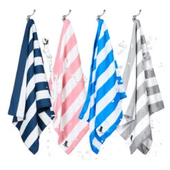 Dock & Bay Dock & Bay Cooling Gym Towel - Malibu Pink -Dock & Bay Shop 08 COOL CAB 4SET hang X3