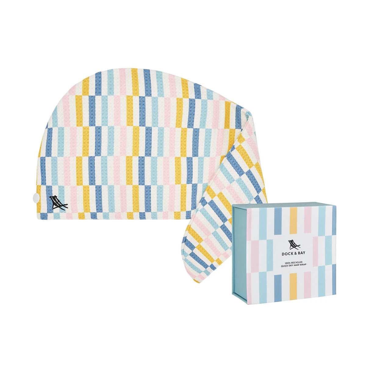 Dock & Bay Dock & Bay Hair Wrap - Quick Dry Hair Towel - Geometric Gems (4) 10 Dock & Bay Dock & Bay Hair Wrap - Quick Dry Hair Towel - Geometric Gems (4) - Image 8