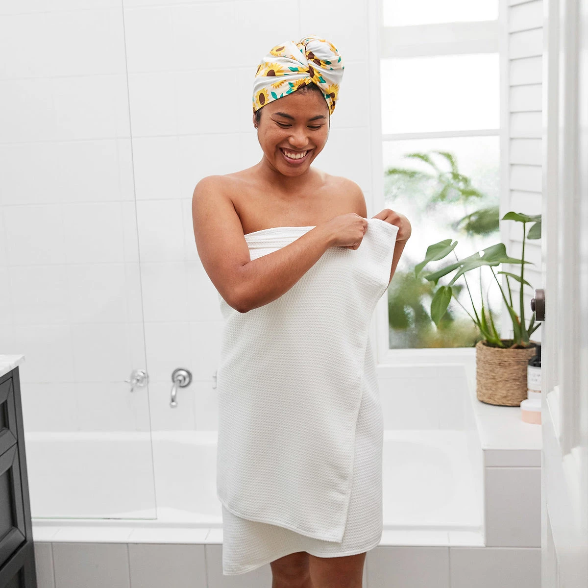 Dock & Bay Dock & Bay Hair Wraps - Sunflower Solstice 10 Dock & Bay Dock & Bay Hair Wraps - Sunflower Solstice - Image 8