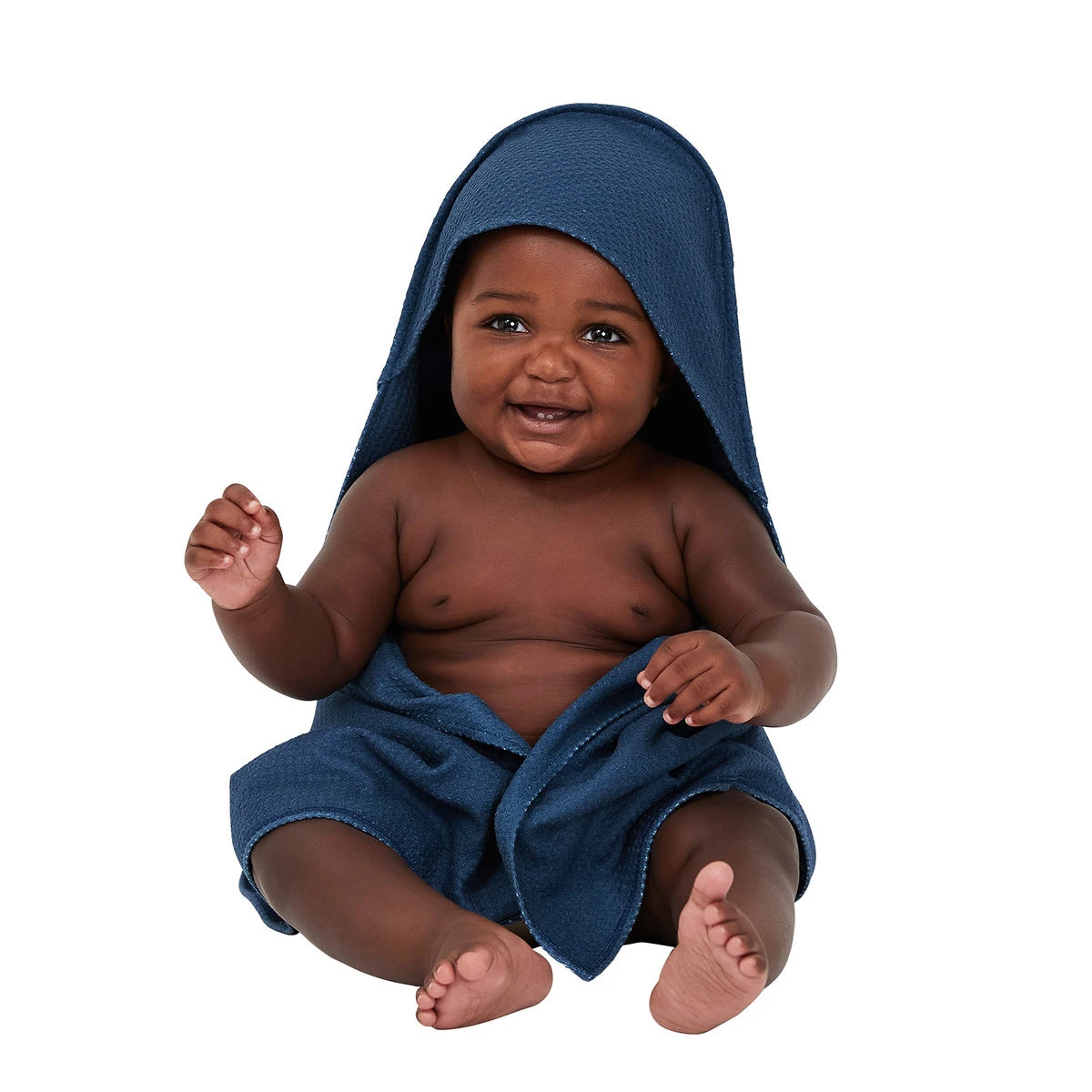 Dock & Bay Outlet Dock & Bay Baby Hooded Towels - Midnight Navy - Outlet 10 Dock & Bay Outlet Dock & Bay Baby Hooded Towels - Midnight Navy - Outlet - Image 8
