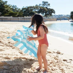 Dock & Bay Dock & Bay Kids Beach Towels - Tulum Blue -Dock & Bay Shop 08 KIDSBALMORAL21 TOWLB CAB MD LTBLU 032 SQ X3