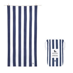 Dock & Bay Dock & Bay Kids Beach Towels - Set D (4) -Dock & Bay Shop 08 TOWLB CAB NAVY combo linepouch md X3
