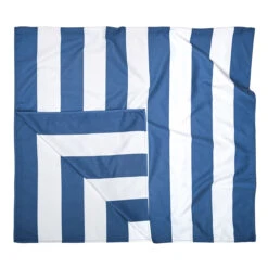 Dock & Bay Dock & Bay Quick Dry Towels - Whitsunday Blue -Dock & Bay Shop 08 TOWLB CAB NAVY foldback X3