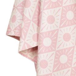 Dock & Bay Dock & Bay Bath Towels - Diamond Pink 26 Dock & Bay Dock & Bay Bath Towels - Diamond Pink -Dock & Bay Shop 08 TOWLH GEO PINK detail X3