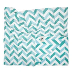 Dock & Bay Dock & Bay Bath Towels - Forest Sage -Dock & Bay Shop 08 TOWLH GEO SAGE flatfold X3