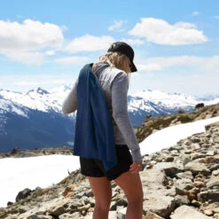 Dock & Bay Dock & Bay Quick Dry Towels - Deep Sea Navy -Dock & Bay Shop 08 WHISTLER17 TOWLF ESS DKBLU S17 013 SQ X3