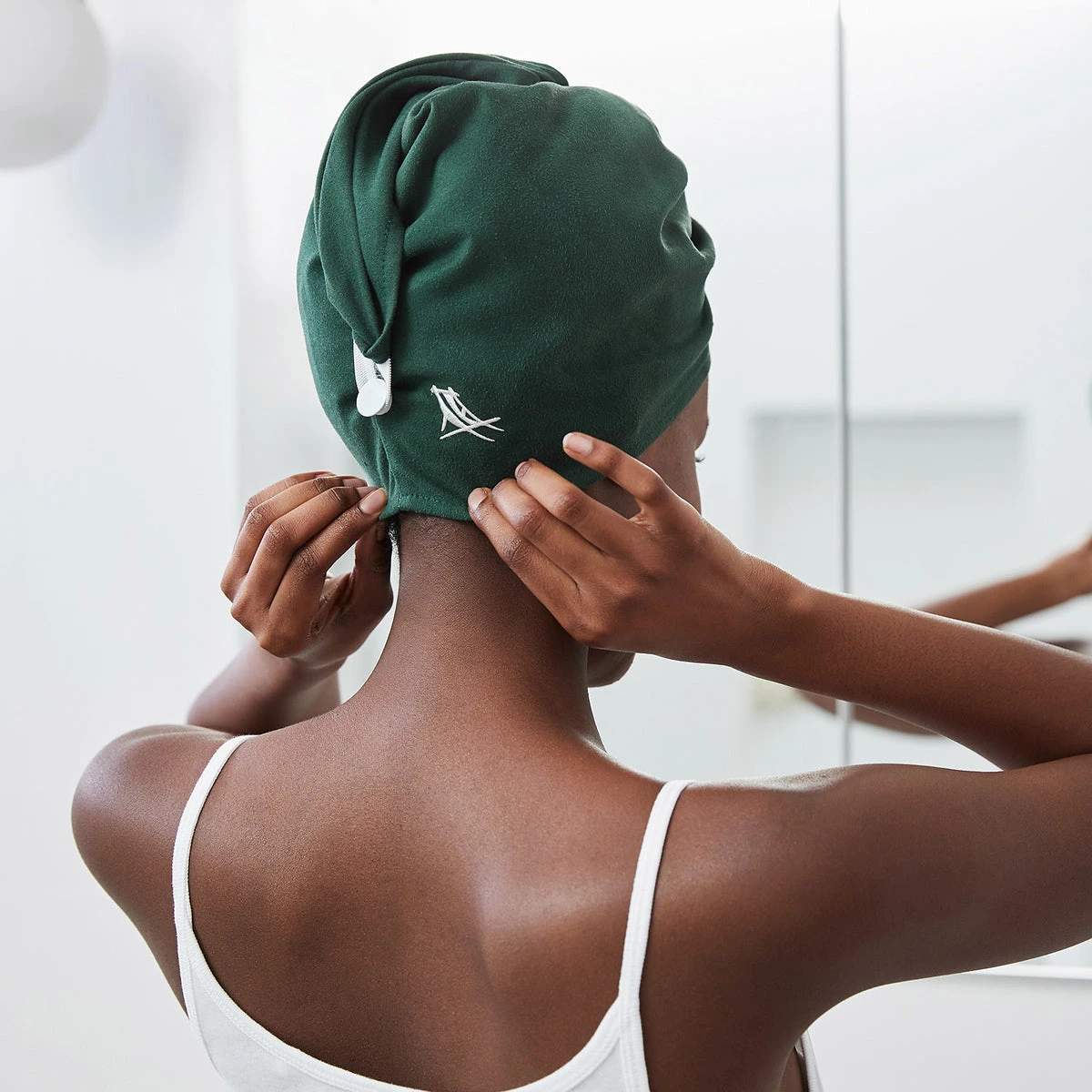 Dock & Bay Outlet Dock & Bay Hair Wrap - Quick Dry Hair Towel - Atacama Khaki - Outlet 12 Dock & Bay Outlet Dock & Bay Hair Wrap - Quick Dry Hair Towel - Atacama Khaki - Outlet - Image 10