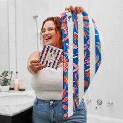 Dock & Bay Dock & Bay Hair Wraps - Tropical Bloom 23 Dock & Bay Dock & Bay Hair Wraps - Tropical Bloom -Dock & Bay Shop 09 HOME23 HAIRW FLO BLOOM D2 009 SQ X3