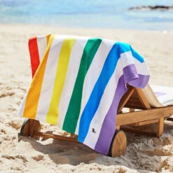 Dock & Bay Dock & Bay Quick Dry Towels - Rainbow Skies -Dock & Bay Shop 09 INSITU22 TOWLB SUM RAINB 005 SQ X3