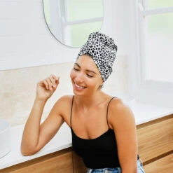 Dock & Bay Outlet Dock & Bay Hair Wraps - Charming Dalmatian - Outlet -Dock & Bay Shop 10 EMERALDHOME21 HAIRW ANI DALMA 013 SQ X3