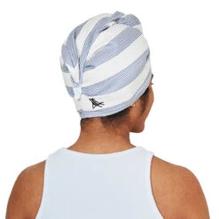 Dock & Bay Dock & Bay Hair Wraps - Storm Cloud -Dock & Bay Shop 10 HAIRW CBH NAVY LIFE 003 X3