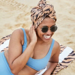 Dock & Bay Outlet Dock & Bay Hair Wraps - Fierce Tiger - Outlet -Dock & Bay Shop 10 PEARL21 HAIRW ANI TIGER D1 028 SQ X3