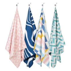 Dock & Bay Dock & Bay Bath Towels - Diamond Pink 28 Dock & Bay Dock & Bay Bath Towels - Diamond Pink -Dock & Bay Shop 10 TOWLH GEO 4SET X3