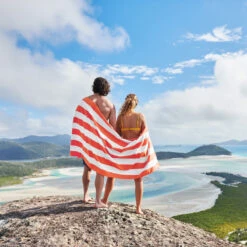 Dock & Bay Dock & Bay Quick Dry Towels - Best Of The Bestsellers (Set Of 6) -Dock & Bay Shop 10 WHITSUNDAYS19 CABANA RED DN 103 SQ X3